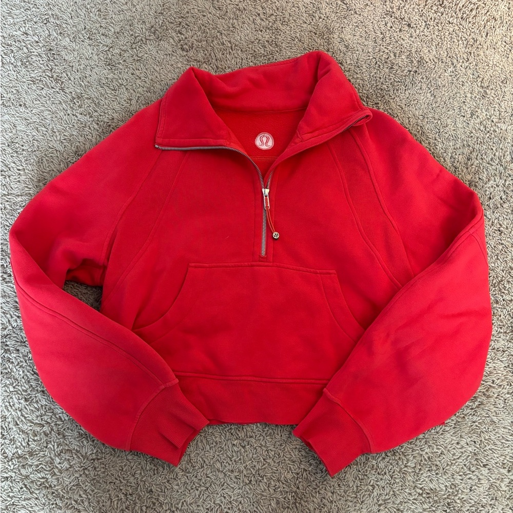 Lululemon Scuba half zip
